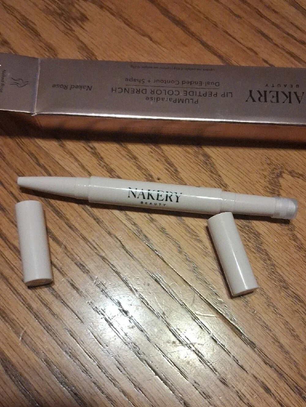 Nakery Beauty PLUMParadise Lip Peptide Color Drench — Naked Rose